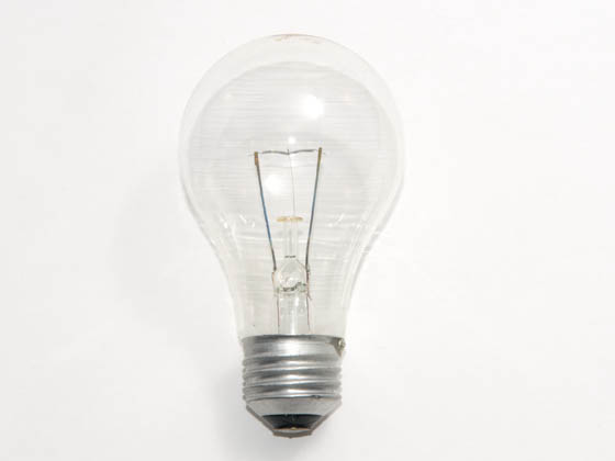 Philips Lighting 375220 60A/CL (130V) Philips 60 Watt, 130 Volt A19 Clear Bulb