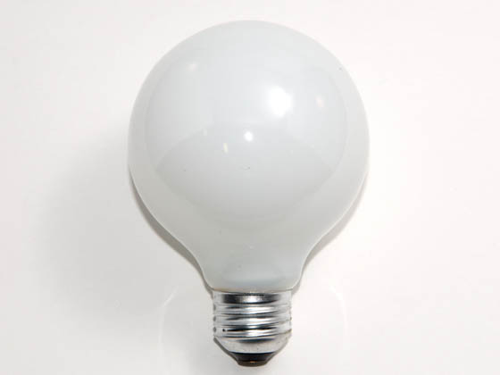 Philips Lighting 250019 40G25/W (120V) Philips 40 Watt, 120 Volt G25 White Globe Bulb