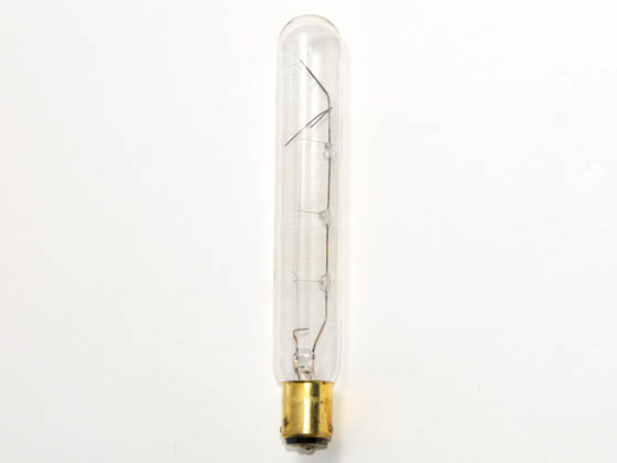 Philips Lighting 248385 20T6-1/2/DC (120V) Philips 20 Watt, 120 Volt T6 1/2 Clear DC Bayonet Tube Bulb
