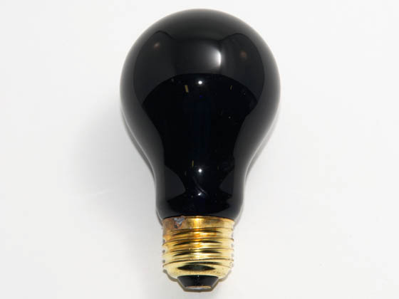75A//BL 75-Watt Incandescent Standard A19 Medium Base Black Light Bulbrite
