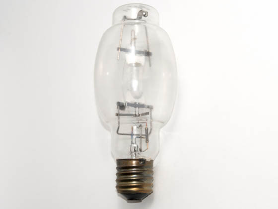 Sylvania SGB4053 MH250U-PTFE 250 Watt, Clear BT28 Safety Coated Metal Halide Lamp. WARNING:  THIS BULB IS NOT TO BE USED NEAR LIVE BIRDS.