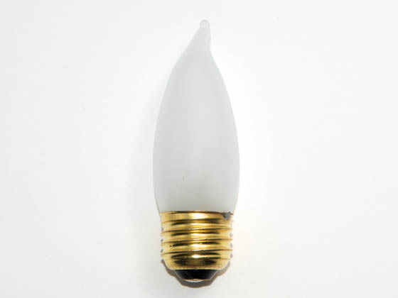 Bulbrite 409025 25EFF (130V) 25W 130V Frosted Bent Tip Decorative Bulb, E26 Base