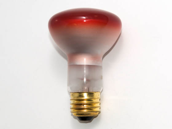 Bulbrite 227050 50R20R  (Red) 50W 120V R20 Red Reflector Flood E26 Base