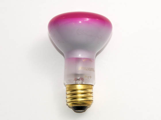 Bulbrite 226050 50R20P (Pink) 50W 120V R20 Pink Reflector Flood E26 Base