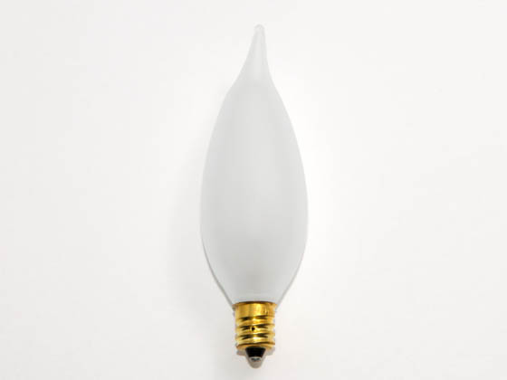 Bulbrite 494040 E40CFF/32 40W 120V Frost Bent Tip Decorative Bulb, E12 Base