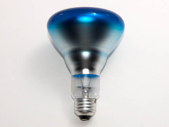 Philips Lighting 249045 75BR30/B (Blue) Philips 75 Watt, 120 Volt BR30 Blue Reflector Bulb