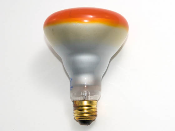 Westinghouse A04667 75R30/A/FL (130V, Amber) 75W 130V BR30 Amber Reflector Bulb, E26 Base