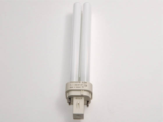 Philips Lighting 383240 PL-C 26W/841/ALTO (2-pin) Philips 26W 2 Pin G24d3 Cool White Double Twin Tube CFL Bulb