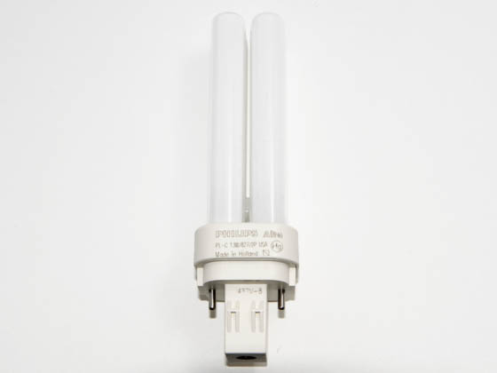 Philips Lighting 383109 PL-C 13W/827/USA/ALTO (2-Pin) Philips 13W 2 Pin GX232 Very Warm White Double Twin Tube USA CFL Bulb