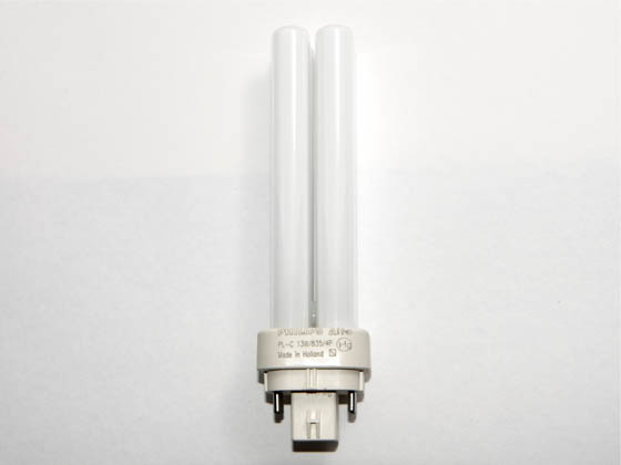 Philips Lighting 383273 PL-C 13W/835/4P/ALTO (4 Pin) Philips 13W 4 Pin G24q1 Neutral White Double Twin Tube CFL Bulb