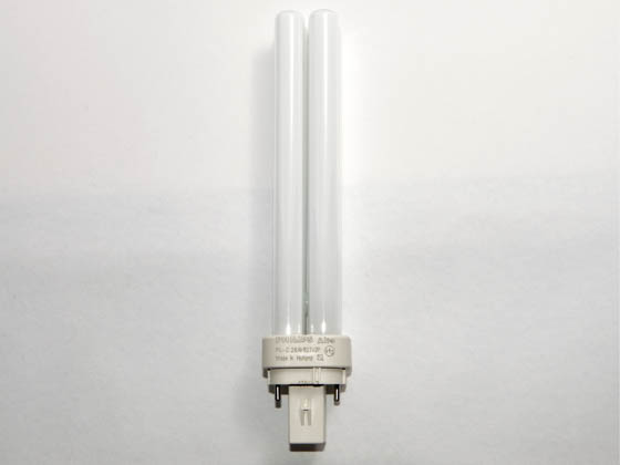 Philips Lighting 383216 PL-C 26W/827/ALTO (2-Pin) Philips 26W 2 Pin G24d3 Warm White Double Twin Tube CFL Bulb