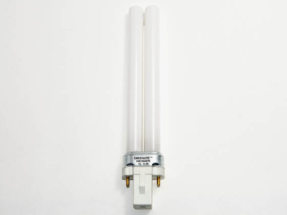 Greenlite Corp. G123008 9W/TT/2P/35K 9 Watt 2-Pin Neutral White Single Twin Tube CFL Bulb
