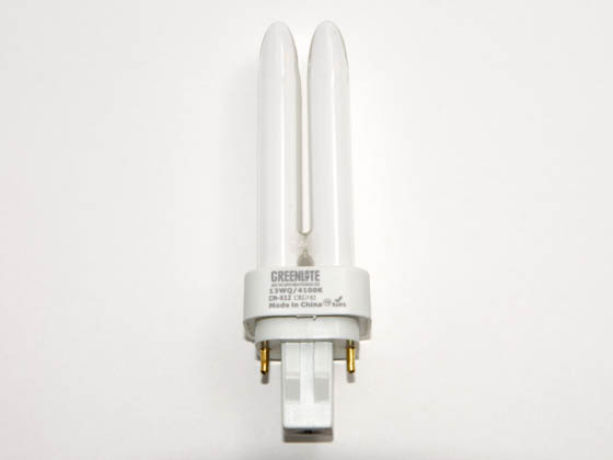 Greenlite Corp. G144003 13W/Q/2P/41K 13 Watt 2-Pin Cool White Quad/Double Twin Tube CFL Bulb