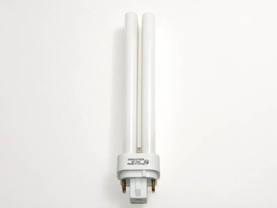 Greenlite Corp. G181015 26W/Q/4P/27K DISC. (USE 544483) 26 Watt 4-Pin Very Warm White Quad/Double Twin Tube CFL Bulb