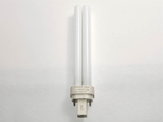 Philips Lighting 383224 PL-C 26W/830/ALTO  (2-Pin) Philips 26W 2 Pin G24d3 Soft White Double Twin Tube CFL Bulb
