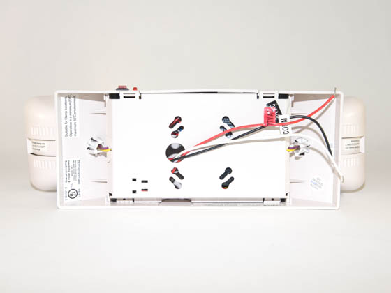 TCP TEC20760 Emergency Light Fixture (TEC20760) Damp Location Emergency Fixture Battery Backup