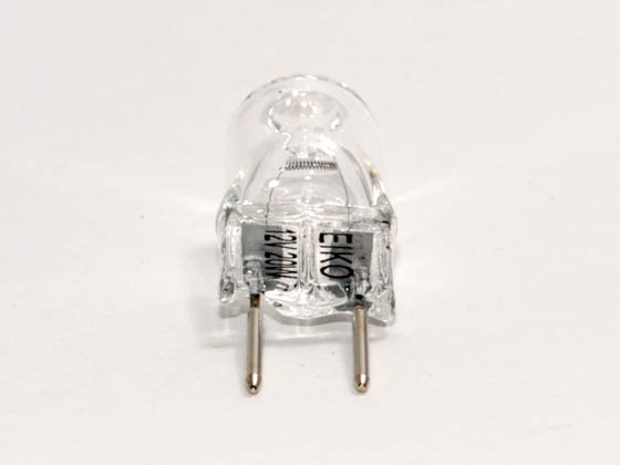 Eiko W-JC12V20WH20 JC12V20WH20 20W 12V Halogen General Use Capsule Bulb