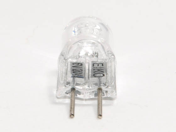 Eiko W-JCD6V20WH20 JCD6V20WH20 20W 6V Halogen General Use Capsule Bulb