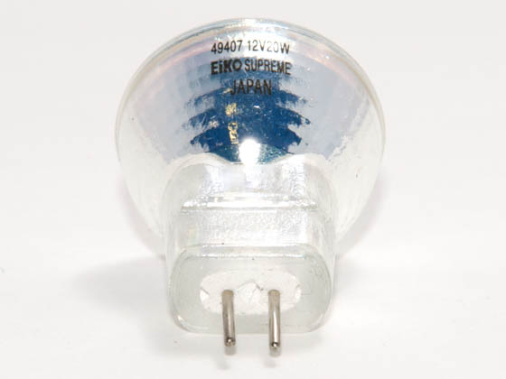 Eiko W-49407 Q20MR8/NSP/CG 20W 12V MR8 Halogen Narrow Spot Bulb