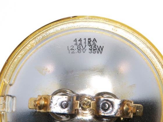 Eiko W-4415A 4415A (Amber) 35 Watt, 12.8 Volt Amber PAR36 Automotive Fog Lamp Bulb