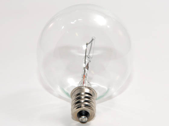Bulbrite B461260 KR60G16CL 60W Clear Krypton G16 Decorative Bulb, E12 Base