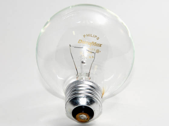 Philips Lighting 168962 60G25/CL/LL (DISC - SEE 420844) Philips 60 Watt, 120 Volt G25 Clear Long Life Globe Bulb