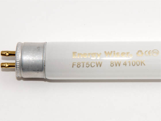 Bulbrite B501108 F8T5CW 8W 12in T5 Cool White Fluorescent Tube