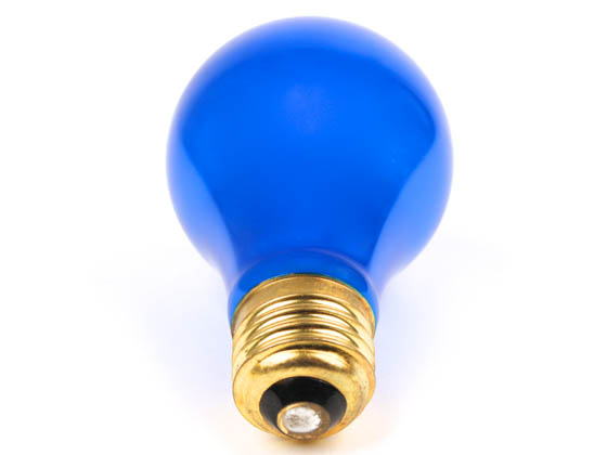 Bulbrite B106325 25A/CB (Blue) 25W 120V A19 Pale Blue E26 Base