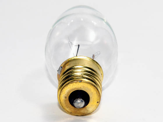 Bulbrite B709109 7C9C (Clear) 7W 120V C9 Clear Holiday E17 Base