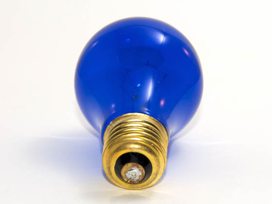 Bulbrite B105325 25A/TB 25W 120V A19 Transparent Blue E26 Base