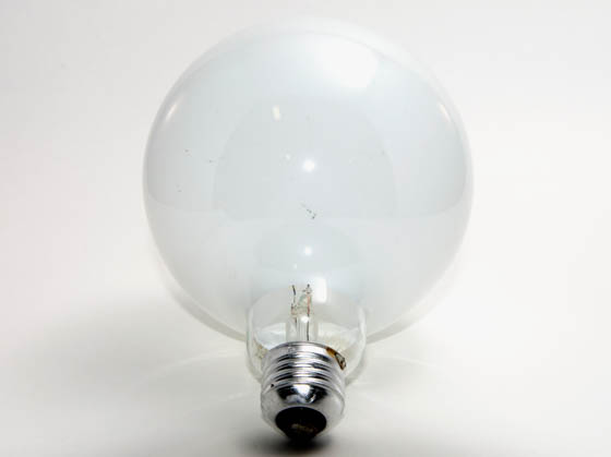 Philips Lighting 168534 100G40/W/LL (120V) Philips 100W 120V G40 White Long Life Globe Bulb, E26 Base