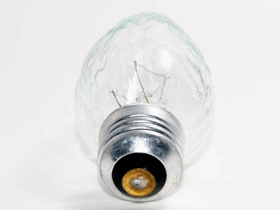 Philips Lighting 168351 BC-40F15/CL/LL (120V) Philips 40W 120V F15 Clear Long Life Fiesta Bulb, E26 Base