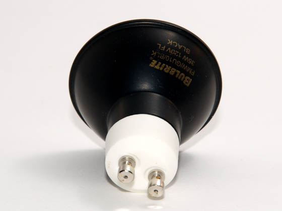 Bulbrite B638030 FMW/GU10/BLK (120V, 3000 Hrs) 35 Watt, 120 Volt MR16 Halogen Flood FMW Bulb
