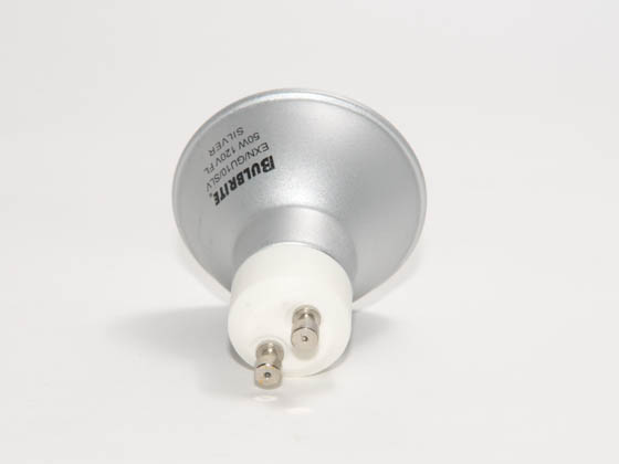 Bulbrite B638051 EXN/GU10/SLV (120V, 3000 Hrs) 50W 120V MR16 Halogen Flood EXN Bulb