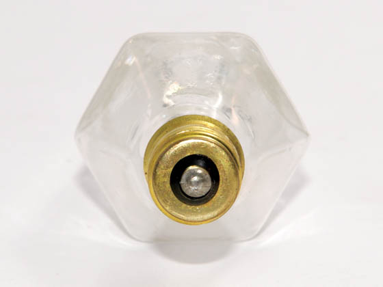 Bulbrite B480125 B25PRISM 25W 120V Clear Prismed Decorative Bulb, E12 Base