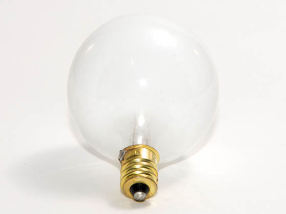 Bulbrite B391040 40G16WH2 40W 120V G16 White Globe Bulb, E12 Base