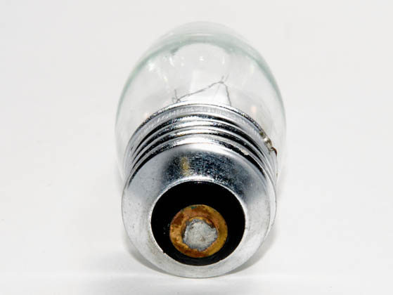 Philips Lighting 168286 BC-40B13/CL/LL (120V) Philips 40W 120V Clear Blunt Tip Long Life Decorative Bulb, E26 Base