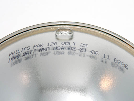 Philips Lighting 275552 1000PAR64Q/NSP Philips 1000 Watt, 120 Volt Halogen PAR64 Narrow Spot