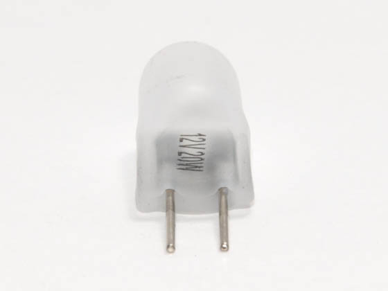 Bulbrite B650021 Q20G4F/12 20W 12V T4 Frosted Halogen 4mm Bipin Bulb