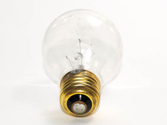 Glass Surface Systems 40A19/CL (Safety) 40A19/CL/130 (Safety) 40 Watt, 130 Volt A19 Clear Safety Coated Bulb