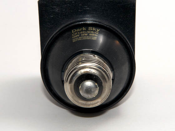 Bulbrite B509916 CF15C/DS/U 60 Watt Incandescent Equivalent, 15 Watt, 120 Volt Dark Sky CFL Universal Fixture