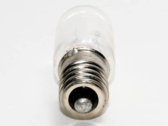 Bulbrite B715001 12T5.5/130 (E14 Base) 12W 130V Clear T5 Bulb, European E14 Base