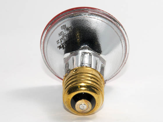 Bulbrite B683507 H50PAR20R (Red) 50W 120V PAR20 Halogen Red Bulb