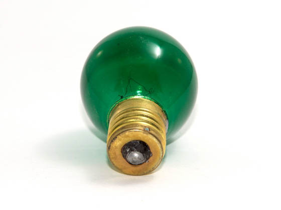 Bulbrite B702410 10S11TG (Trans. Green) 10W 130V S11 Transparent Green Sign or Indicator Bulb, E17 Base