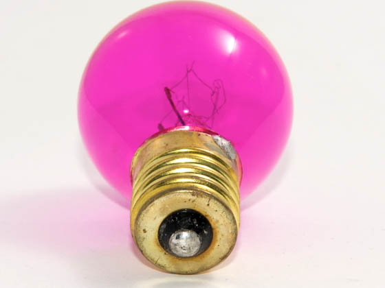 Bulbrite B702610 10S11TP (Trans. Pink) 10W 130V S11 Transparent Pink Sign or Indicator Bulb, E17 Base