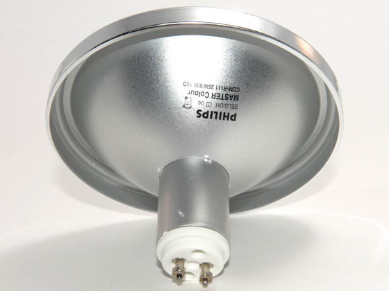 Philips Lighting 135541 CDM-R111 35W/830 10DG Philips 35 Watt R111 Warm White Metal Halide Reflector Spot