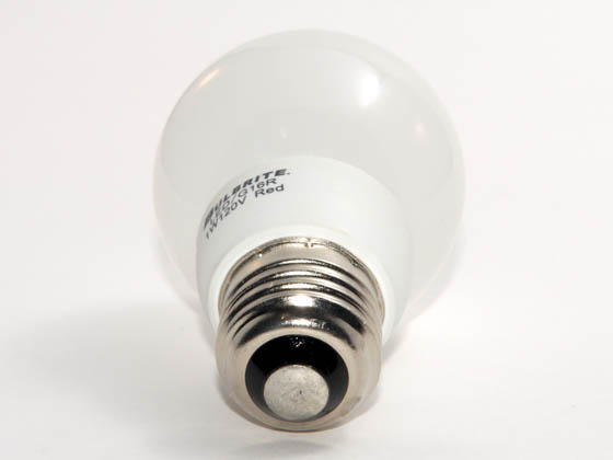 Bulbrite B770163 LED/G16R (Red) 1 Watt, 120 Volt Red G16 LED Bulb