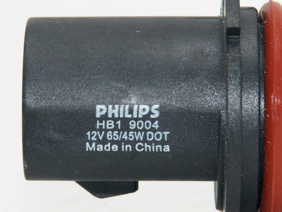 Philips Lighting PA-9004B1 9004B1 (DISC -USE PA-9004LLB1 ) PHILIPS STANDARD Halogen 9004/HB1 Low and High Beam Headlight – Original Equipment Quality