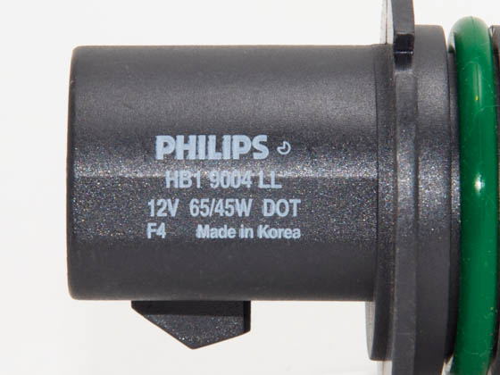 Philips Lighting PA-9004LLB2 9004LLB2 PHILIPS LONGER LIFE 9004/HB1 Halogen Low and High Beam Headlight - Twice the Life of Standard Lights