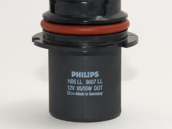 Philips Lighting PA-9007LLB2 9007LL PHILIPS LONGER LIFE 9007/HB5 Halogen Low and High Beam Headlamp - Twice the Life of Standard Lights